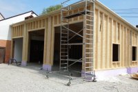 Errichtung Maschinenhalle